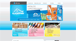 Desktop Screenshot of luma-trading.cz